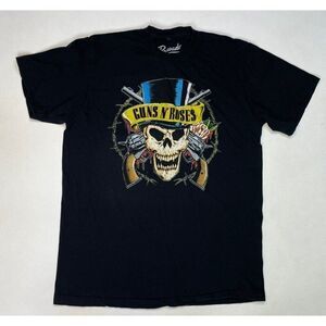Guns N Roses Graphic T-shirt Men Medium Black Short Sleeve Music